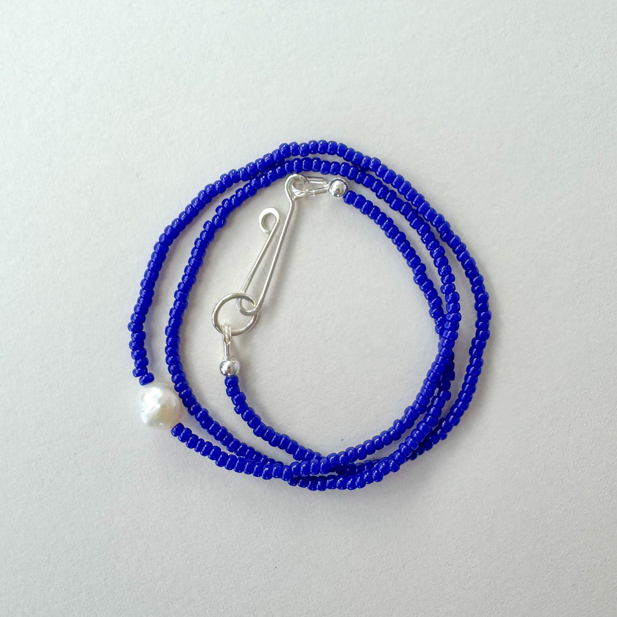 The Khadi Necklace Cobalt