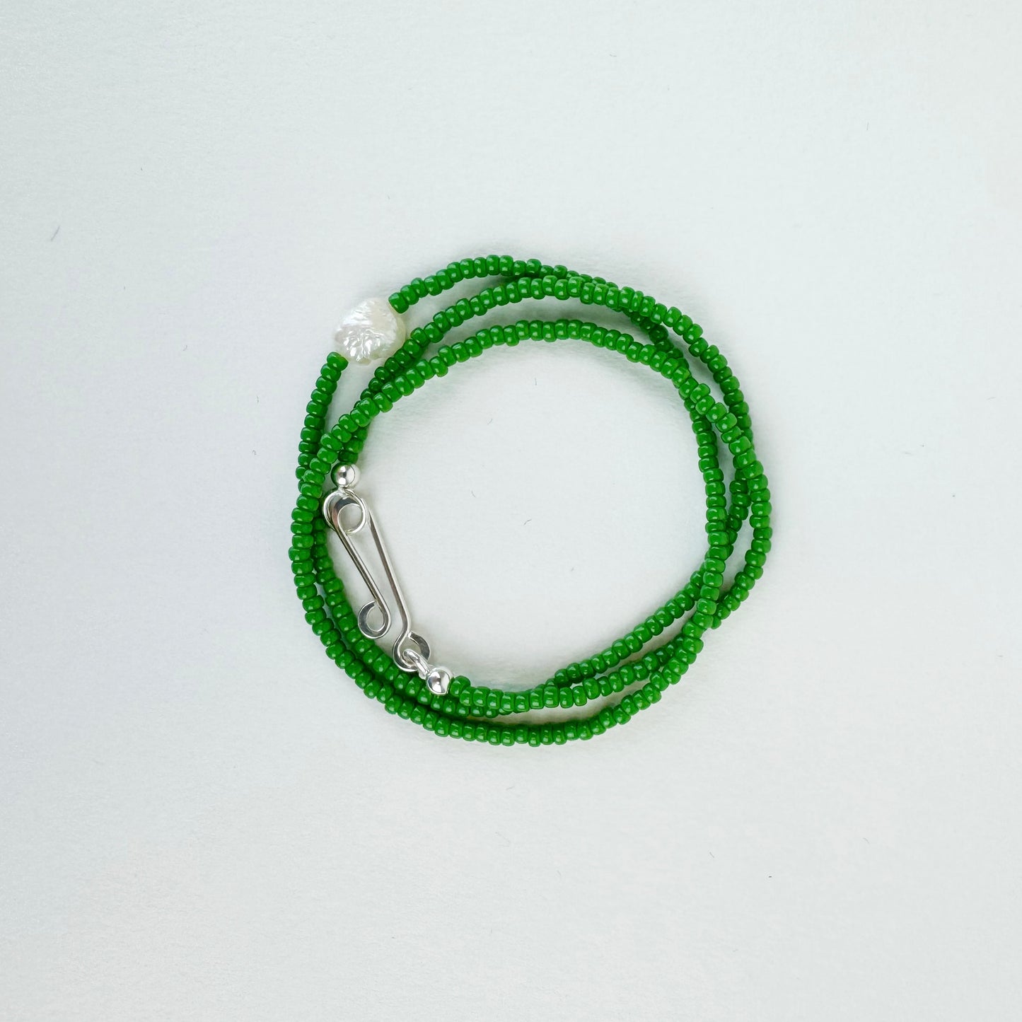 The Khadi Necklace Green