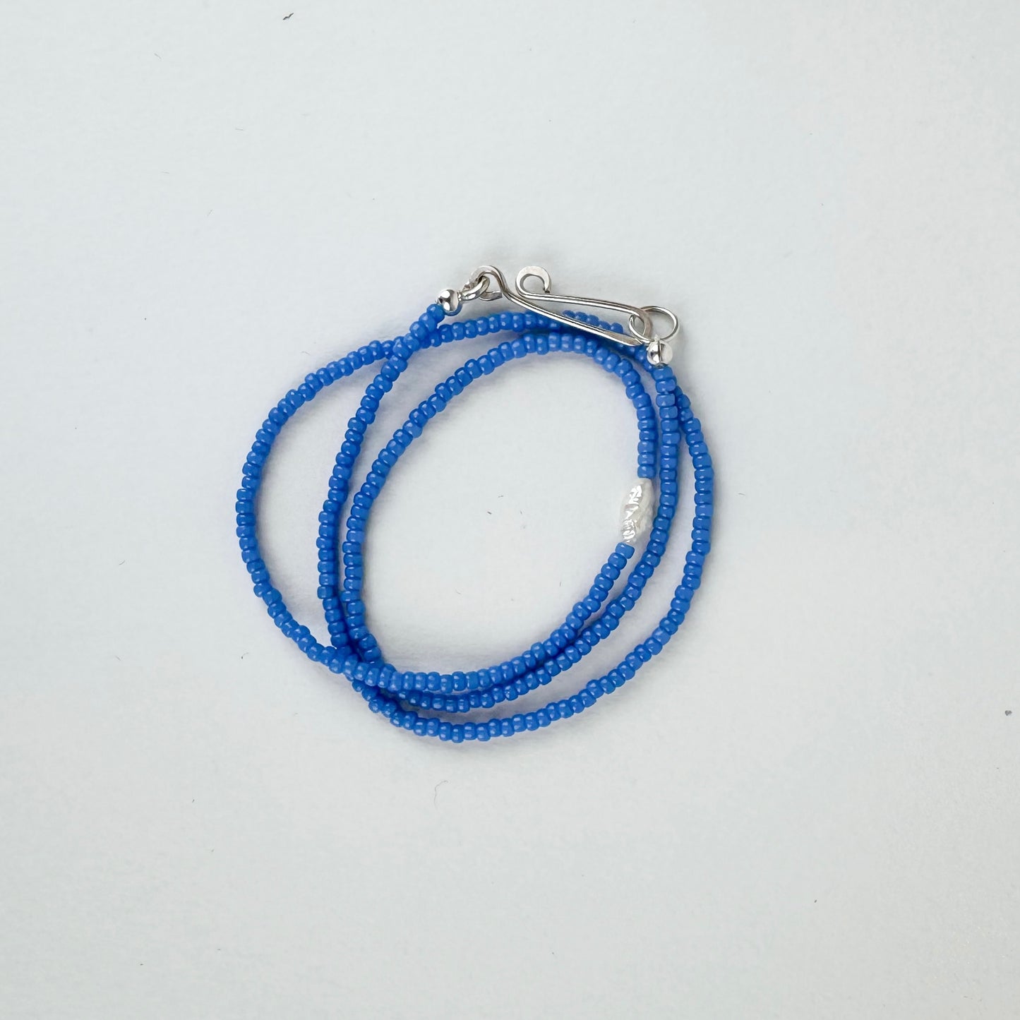 The Khadi Necklace Bright Blue