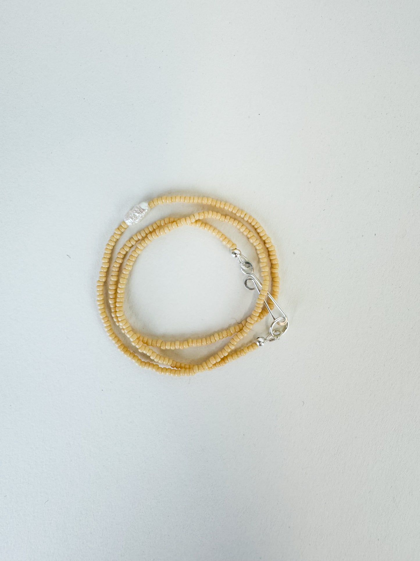The Khadi Necklace Butter Yellow