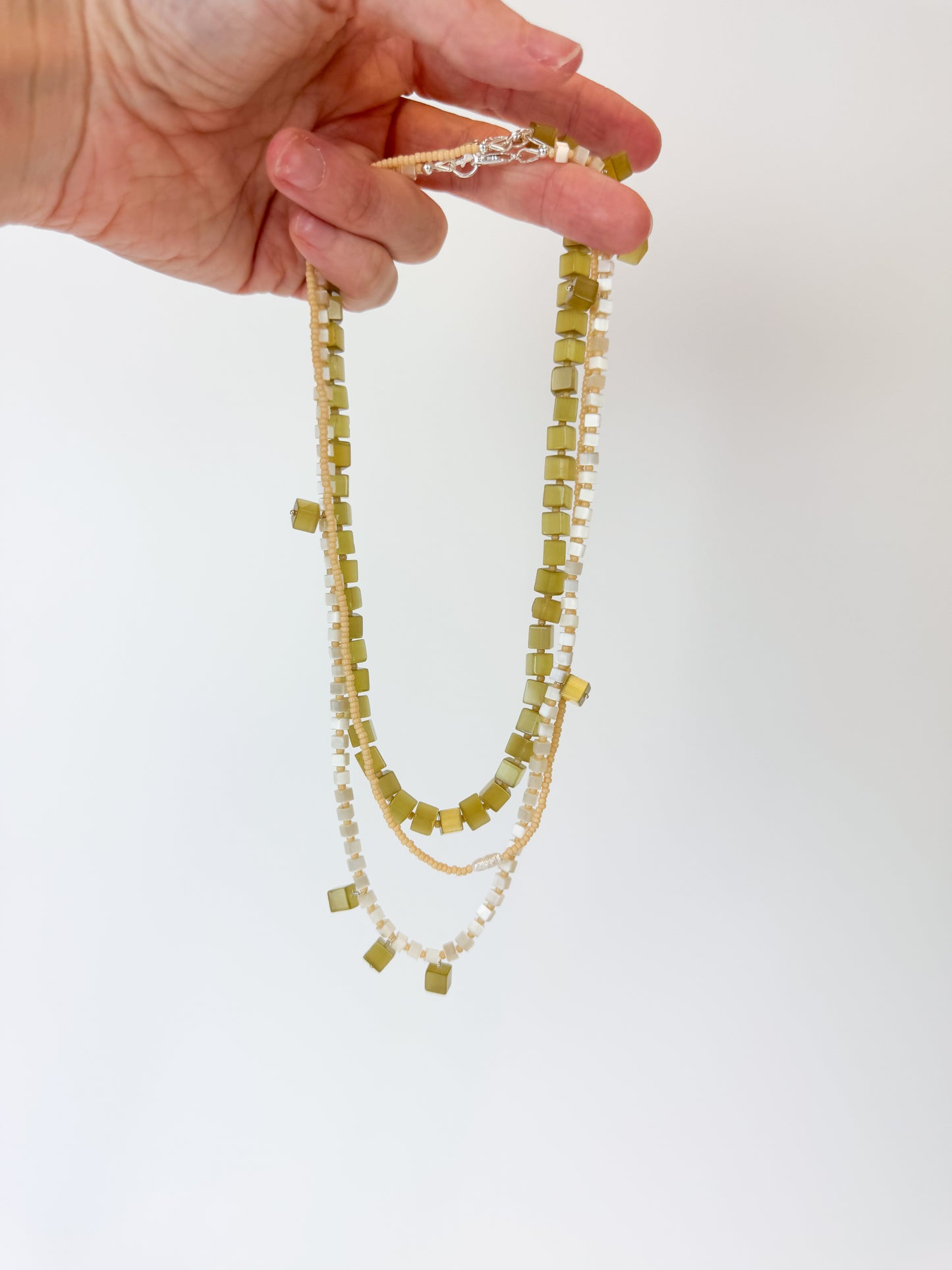 The Khadi Necklace Butter Yellow