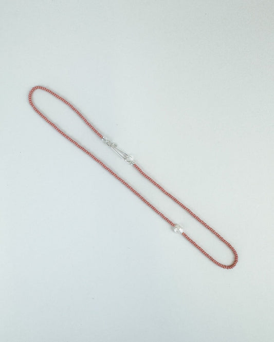 The Khadi Necklace Pink Terra Corra