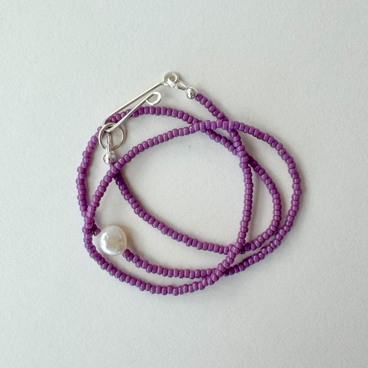 The Khadi Necklace Orchid