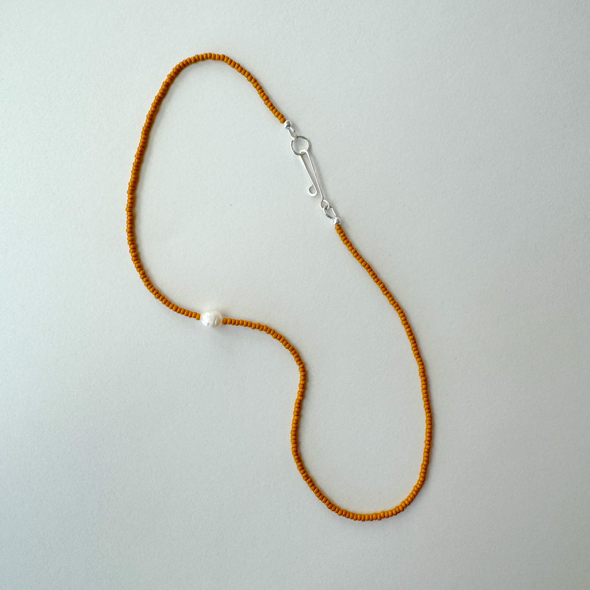 The Khadi Necklace Mustard