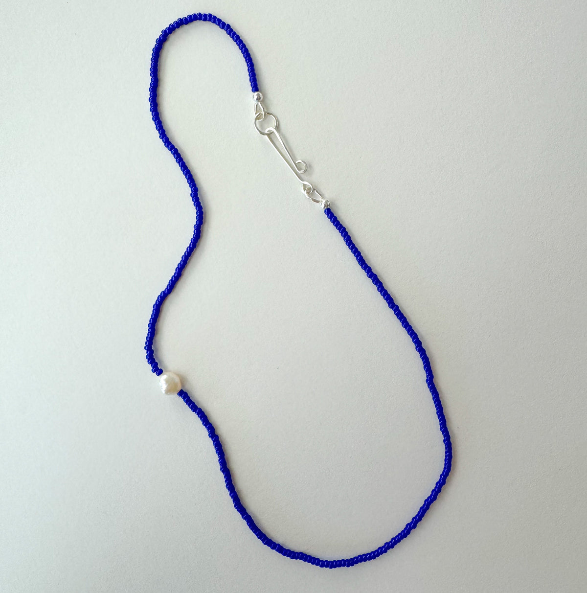 The Khadi Necklace Cobalt