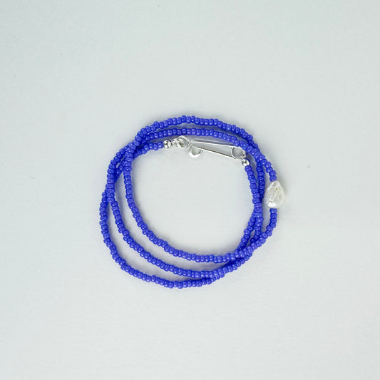 The Khadi Necklace Purple