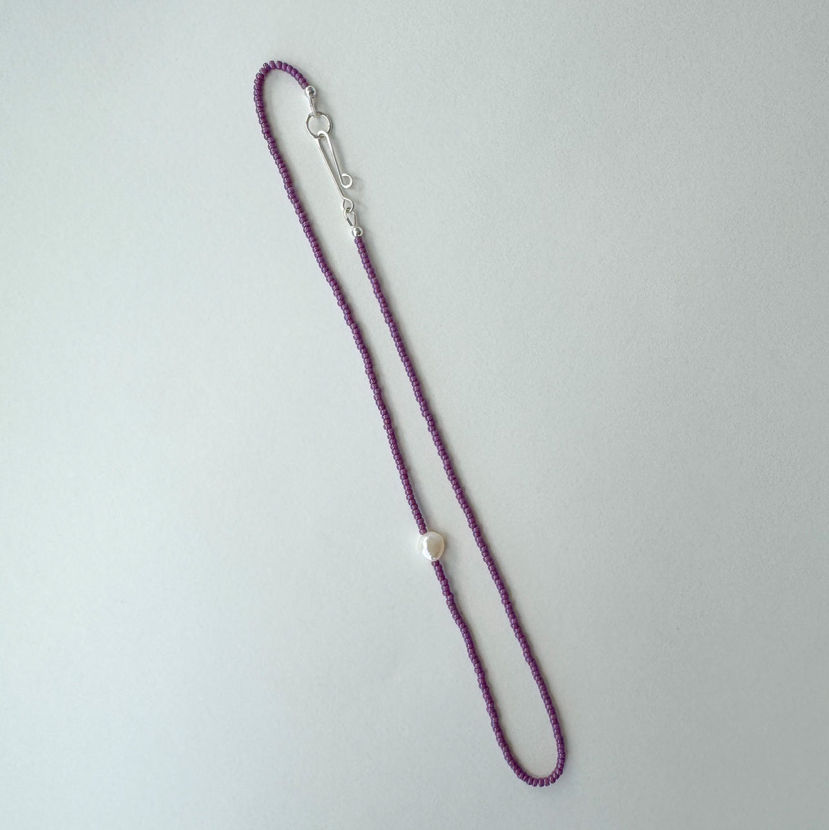 The Khadi Necklace Orchid