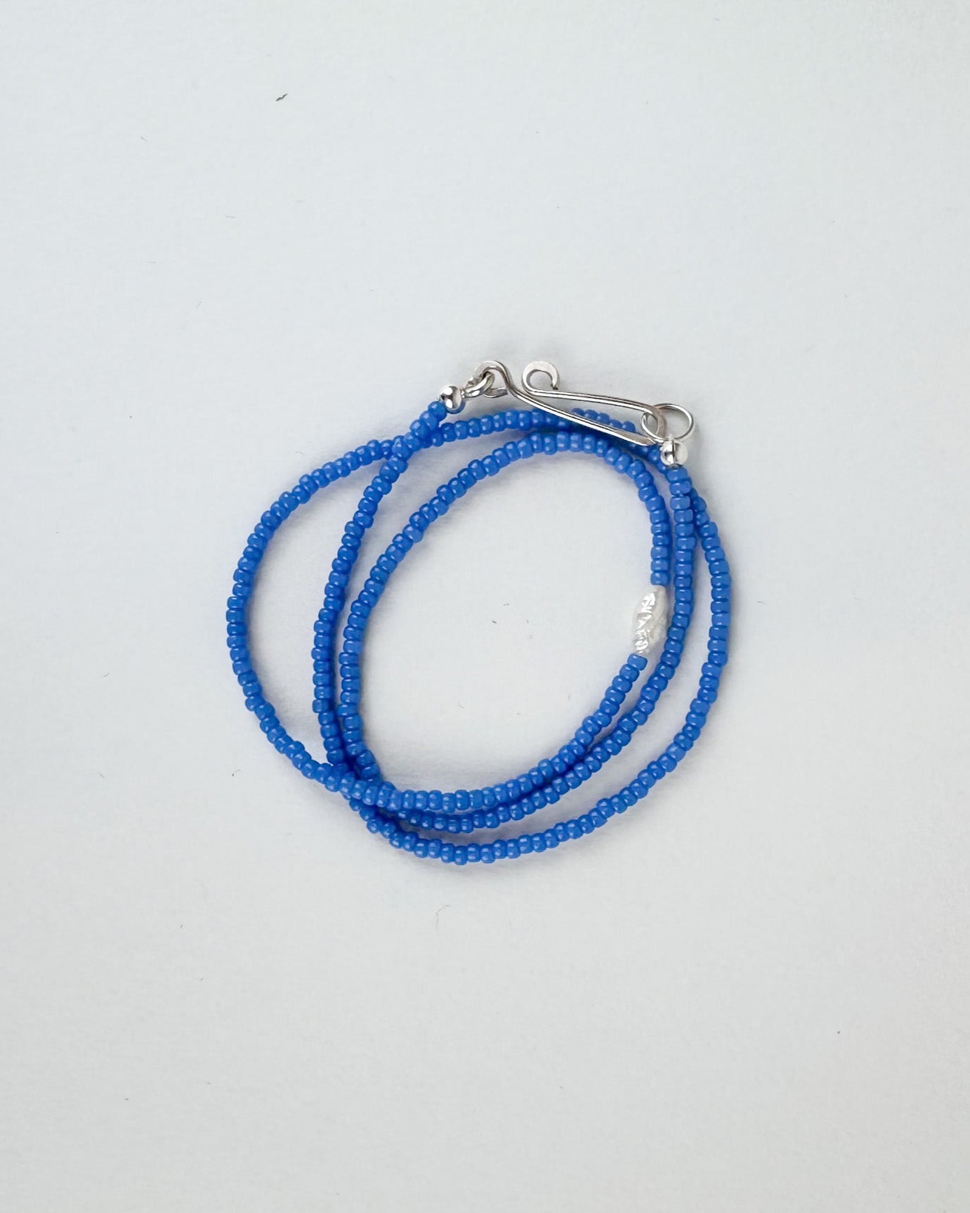The Khadi Necklace Bright Blue