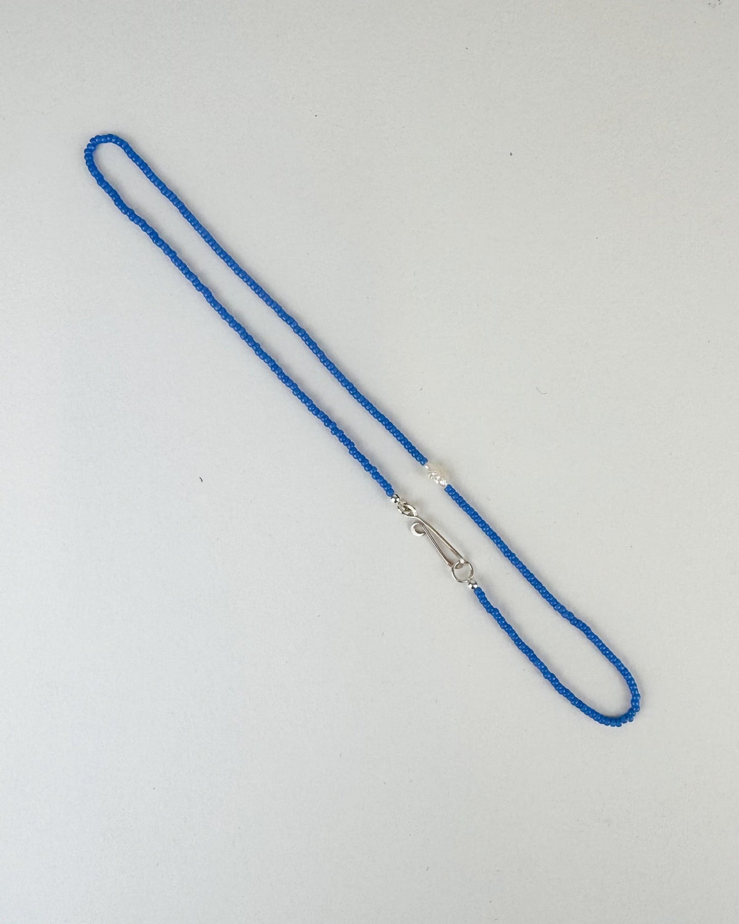 The Khadi Necklace Bright Blue