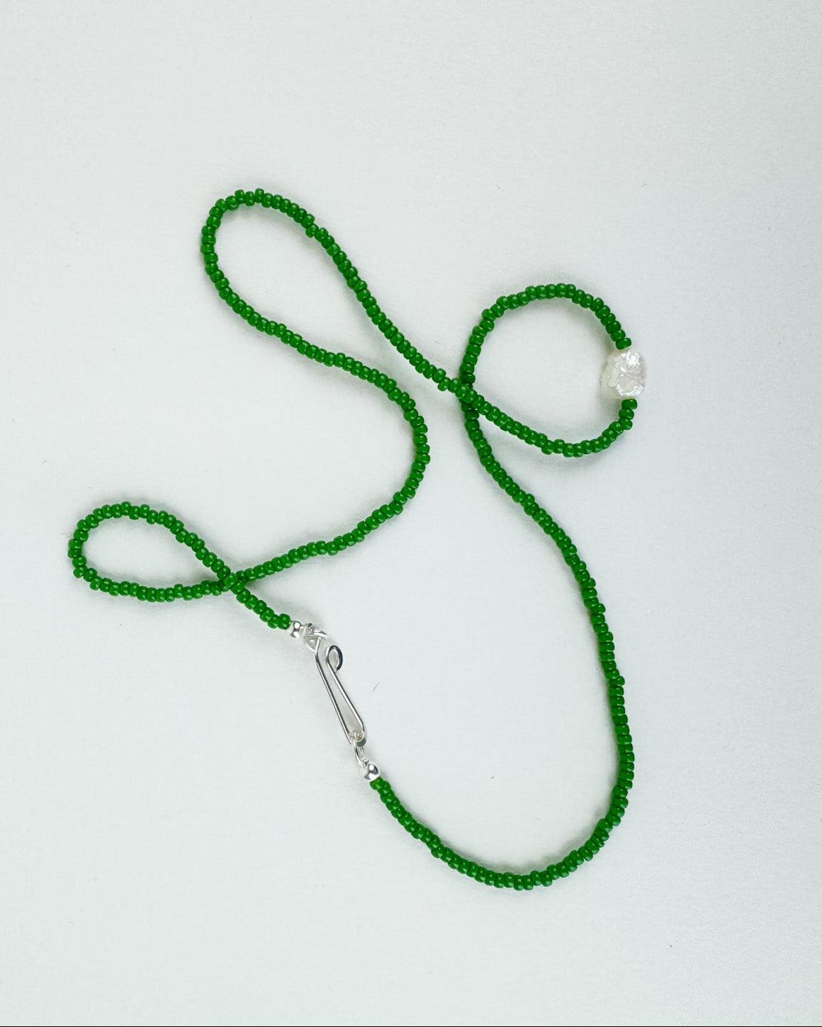 The Khadi Necklace Green