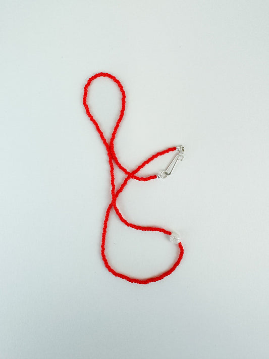 The Khadi Necklace Red